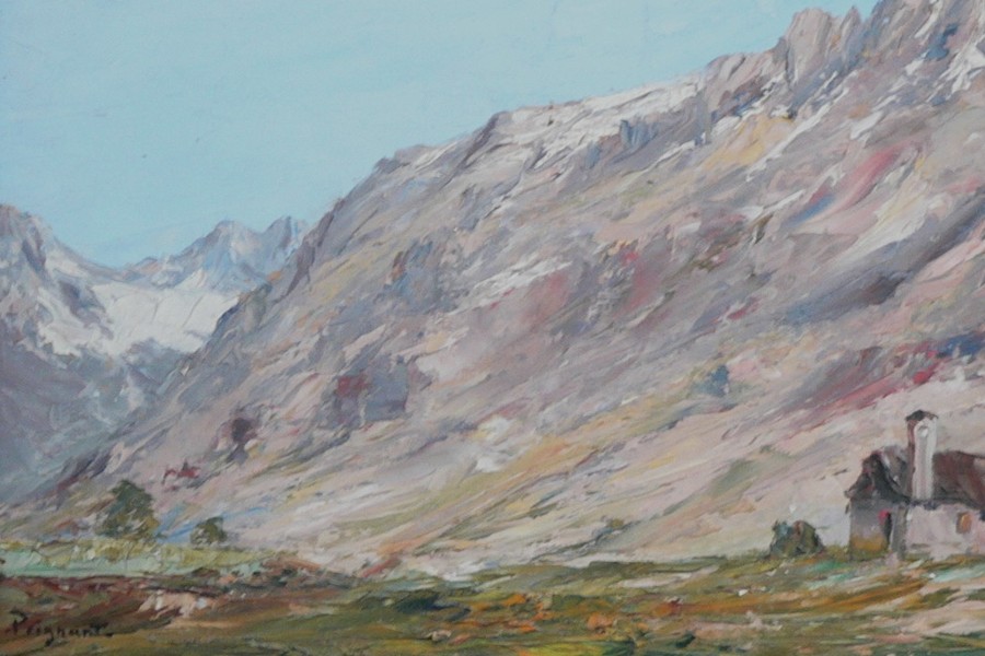 le peintre Lucien poignant et sa femme peintre Nancie Poignant on vecu a chambery en savoie